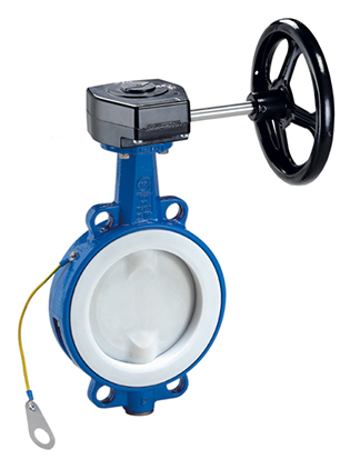 EBRO DREIESPJELDVENTIL PTFE LINET T 211-A, T 214-A og T 212-A